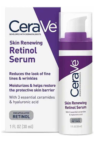 Cerave Serum Retinol Antiarrugas/ Made In Usa/ 30 Ml