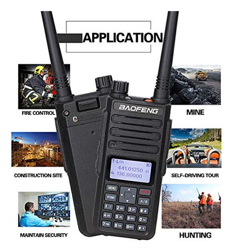 Baofeng Dm 1801 Dmr And Analog Vhf Uhf Dual Band Time Slot 2