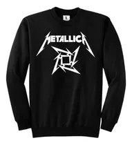 Comprar Buzo Clasico Metalica - Logo - Friza Premium 