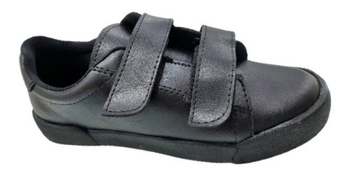 Zapatilla Colegial Escolar Prince 2735 Abrojo Negra 29 Al 34