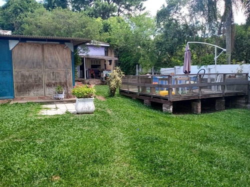 Casa Em Terreno 15 X 60 Com Poço Artesiano - Bairro Camaquã - Ca1221