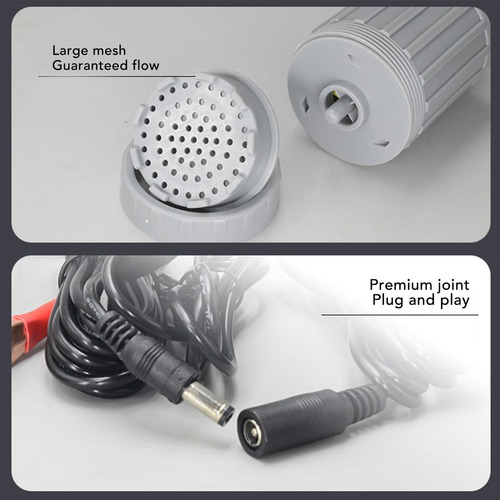 Bomba De Agua De Fuente Dc Sumergible Con Motor Sin Escobill