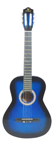 Guitarra Criolla Clasica Eagle 39 Funda Pua Curso Garantia
