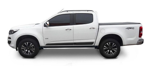 Imagem 6 de 6 de Estribo Lateral S10 2021 2022 2023 Cd Preto Personalizado P2