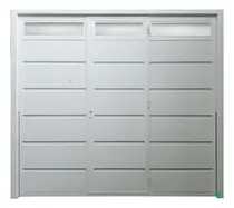 Comprar Portones Levadizos Manual Chapa Puerta Escape 2.70 X 2.35 Postigos Superior Color Blanco