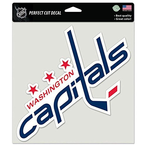 Calcomanía De Corte Perfecto Color Washington Capitals...