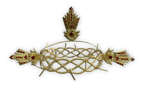 Corona Para Cristo De 3 Potencias #10 Cm De Diámetro