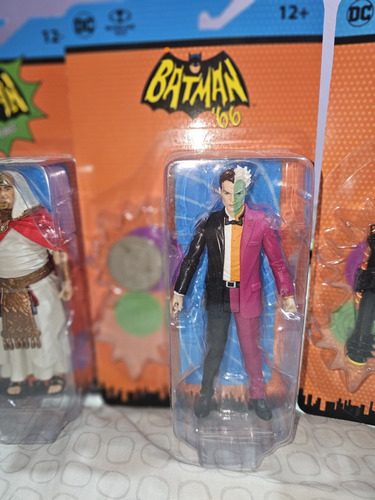 Mcfarlane Dc Retro Batman 66 Clasico Two Face King Tut Batma (Usado)
