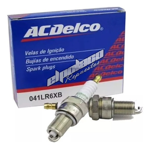 Kit X4 Bujias Acdelco Chevrolet Zafira Gl 2.0 8v Desde 2005