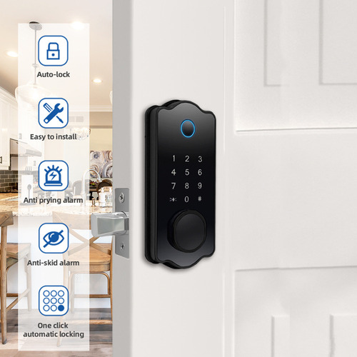 Cerradura Inteligente Impermeable 5 En 1 Con App Ttlock, Tar
