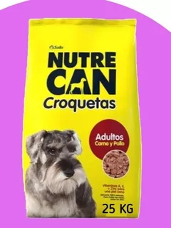 Nutre Can Adulto Croquetas 25 Kg - kg a $7032