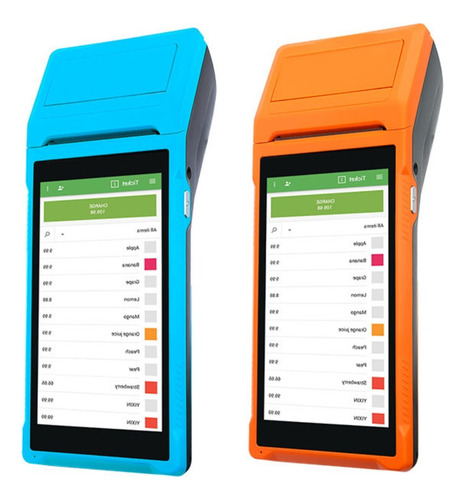 Terminal Pda Pos Wifi Bluetooth Android 8,1 Impressora 58mm