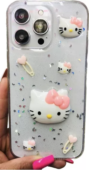 Funda Hello Kitty Para iPhone 11/12/13/14 Pro Max