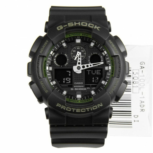 Reloj Casio G-shock Ga-100l-1a Ga100 Táctico Militar Envío I