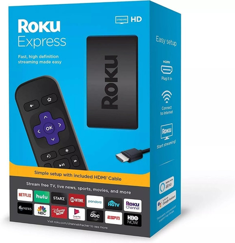 Roku Express 2019 | Hd Streaming Media Player No Chromecast