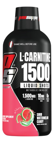Prosupps® Quemador De Grasa Liquida L-carnitine 1500, Potenc