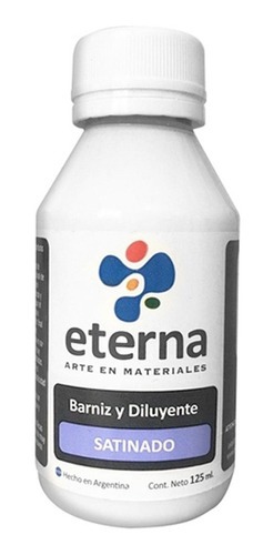 Barniz Y Diluyente Eterna Satin P/ Aerografo O Pincel 125ml