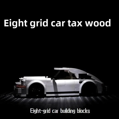 Diy Building Blocks Bugatti Chiron Model Car