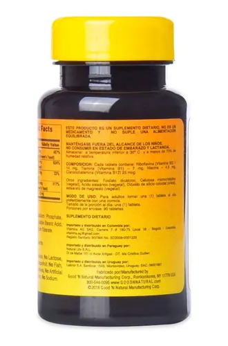 B Complex B12 Frasco X 90 Tabletas
