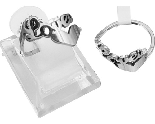 3 Anillos Love Acero Quirurgico X Mayor C:6052