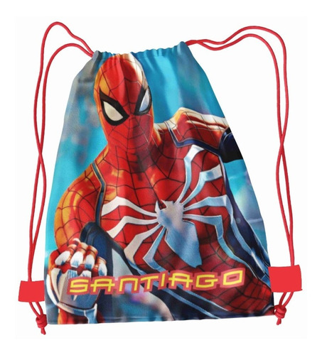 40 Morralitos Dulceros Personalizados Spiderman Hombre Araña