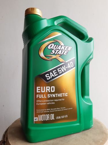 Aceite 5w-40 Quaker State Full Sintético 