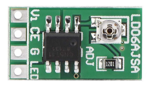 Modulo Controlador Led Corriente Ajustable 9 W Cc 3 V 6 30