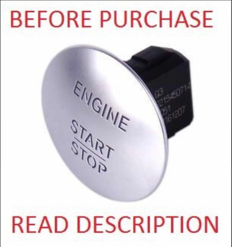 Boton Mercedes Benz Original Start Stop Sin Llave En Stock