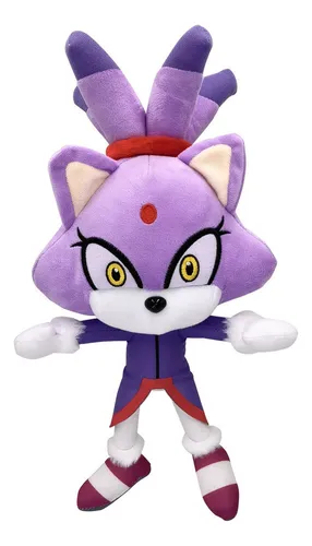 Peluche De Peluche Sonic The Hedgehog Blaze The Cat, 35 Cm