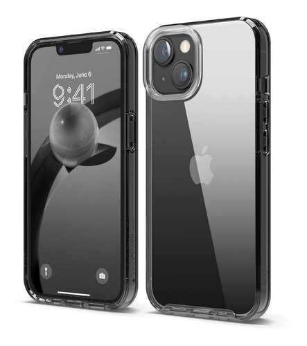 Estuche Para iPhone 14 Hybrid Case Elago En Negro