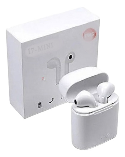 Auriculares Inalambricos  I7-mini 5.0 + Carga + Cable