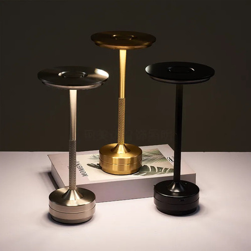 Candeeiro De Mesa Nórdico Led Touch Candeeiro De Mesa Bar