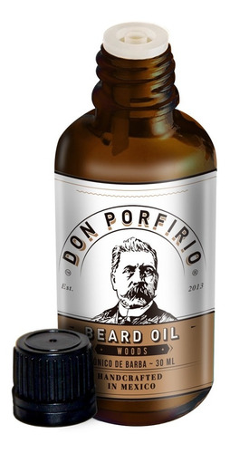 Aceite Para Barba 'woods' 30ml - Don Porfirio