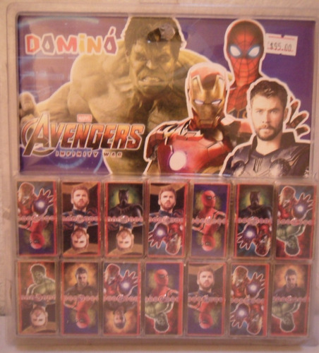 Domino De Personaje Avengers 
