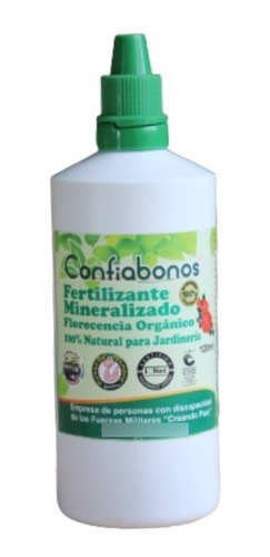 Fertilizante Mineralizado 120ml - Confiabonos