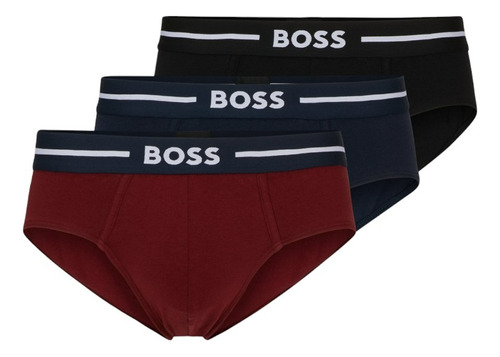 Calzoncillos Trusa Boss 3 Pack Para Hombre - Originales 