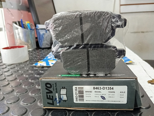 Pastilla Freno Trasera Toyota Corolla Importado 8463