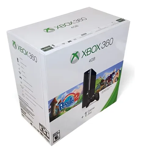 Caixa De Madeira Mdf Xbox 360 Super Slim 4gb | Frete grátis