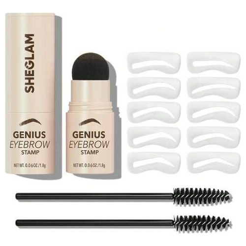 Kit De Modelado De Sello De Cejas 10 Formas De Cejas Sheglam