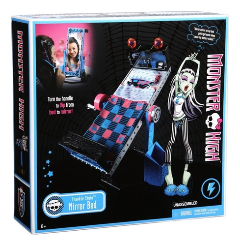 Monster High 2010 Cama Espejo Frankie Stein Mattel Mirrorbed