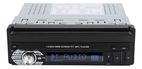 Audio Telescópico De Un Solo Din, 7 Pulgadas Mp5 Universal E