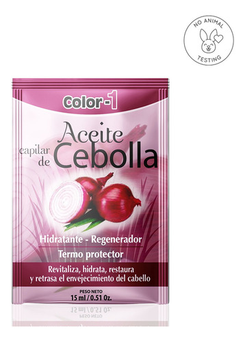 Aceite Capilar Cebolla Caja X24 - mL a $181