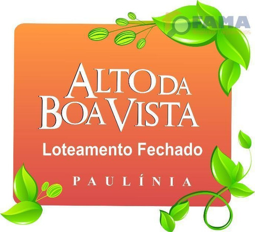 Imagem 7 de 8 de Terreno À Venda, 593 M² Por R$ 453.000,00 - Condomínio Alto Da Boa Vista - Paulínia/sp - Te0602