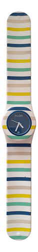 Reloj Slap Watch Pulsera De Silicona/ Variedad De Modelos.