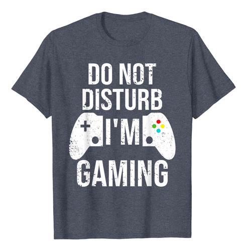 Camiseta No Molestes Jugando, Playera Inmersión Total Gamer