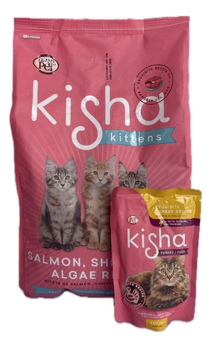 Kisha Kittens 1.5kg 2 Piezas+pouche
