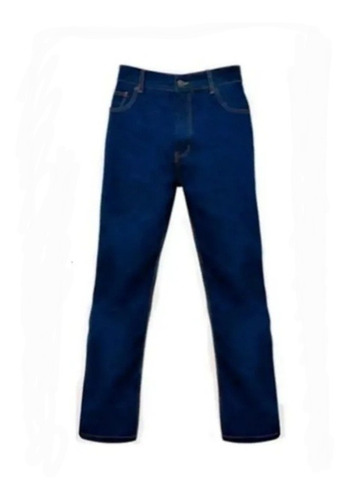 Pantalon Blue Jeans Tres Costura Industrial