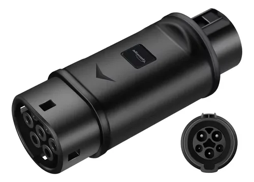 Adaptador Carga Vehiculo Electrico Tipo 1 Tipo 2 Byd Yuan Up