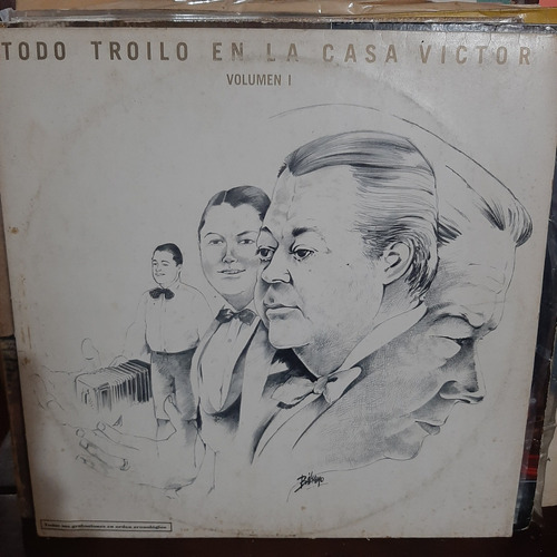 Vinilo Anibal Troilo Todo Troilo En La Casa Victor Vol 1 T2