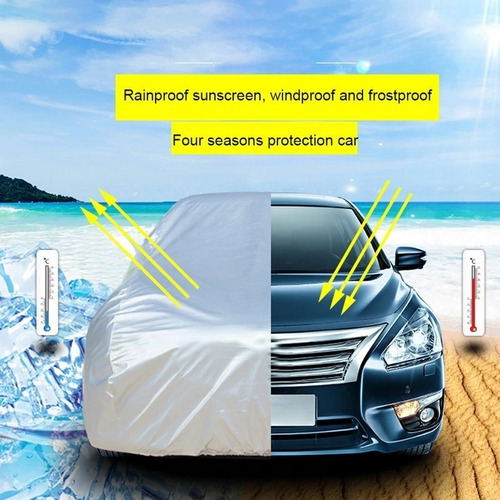 Imagen 4 de 8 de Funda De Coche A Prueba De Agua Con Protección Solar Talla L